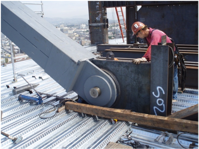 types of structural supports - pinned support