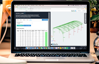 Mock up del software di progettazione Eurocodice-3 per strutture strutturali
