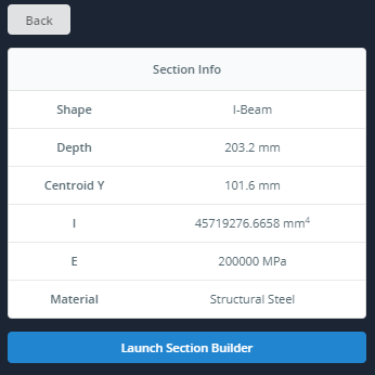 Add Section Beam