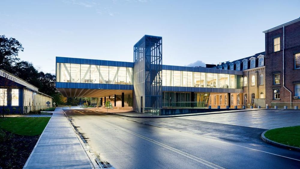 interesting truss structure - ilstein Hall, Cornell University