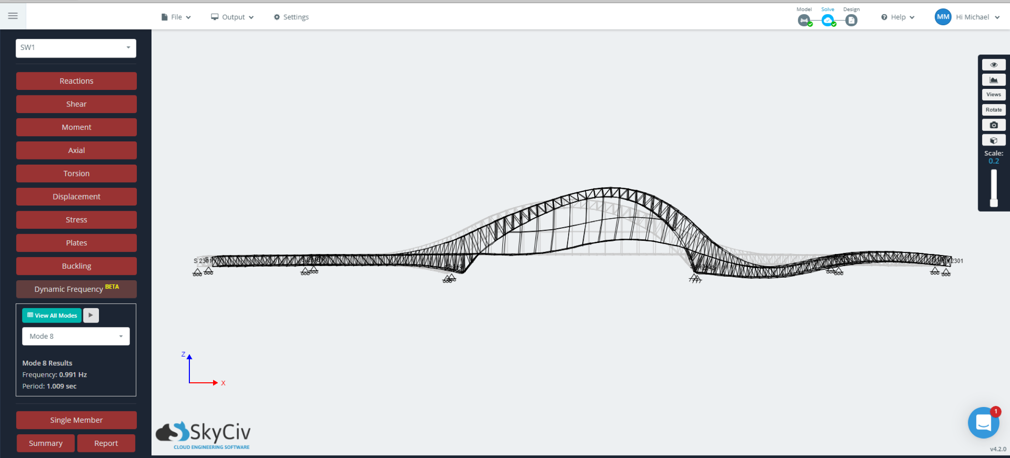 ponte-modali-results-skyciv-strutturale-analisi-software