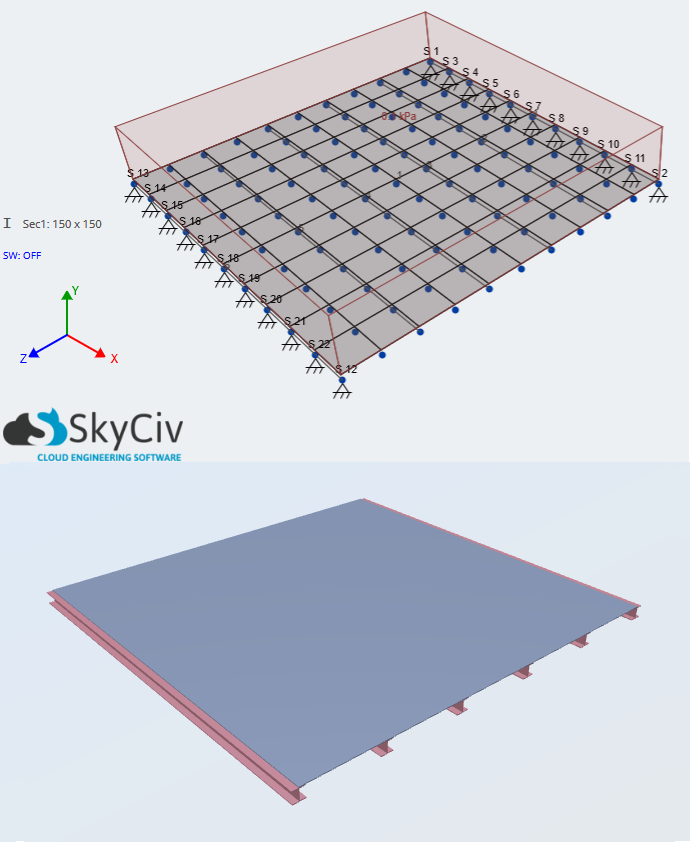 stiffener-members-model