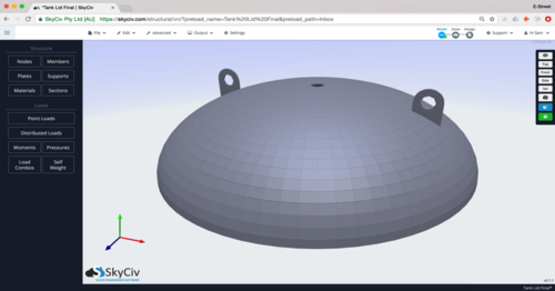 Boiler Tank Lid