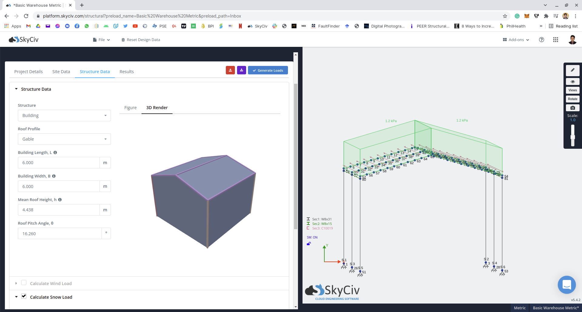 Lastgenerator in S3D