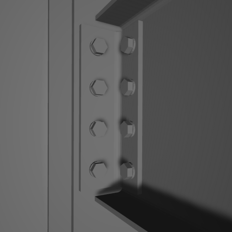 Bolted Angle Connection (Shear Connection) Bolted Angle Connection (Shear Connection)