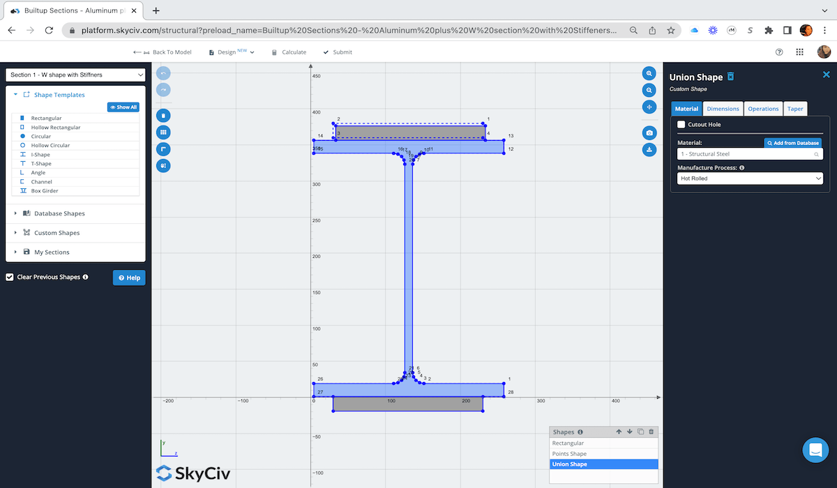 Integrated Section Builder – 2-min