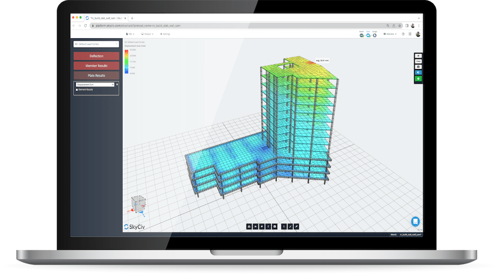 Structural 3D Software Mockup