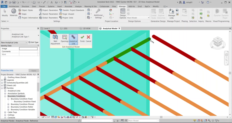 modelo analitico revit