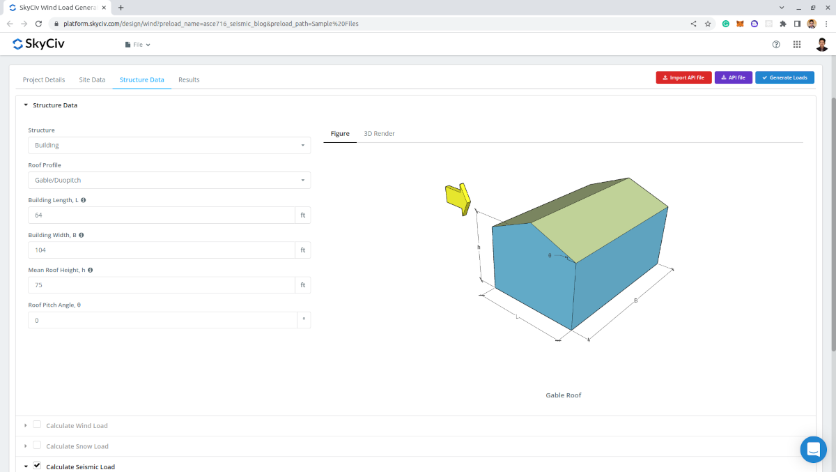 Building data input