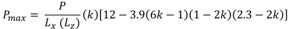 Pressure Distribution Under a Rectangular Concrete Footing