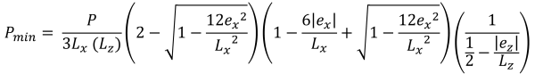 Pressure Distribution Under a Rectangular Concrete Footing
