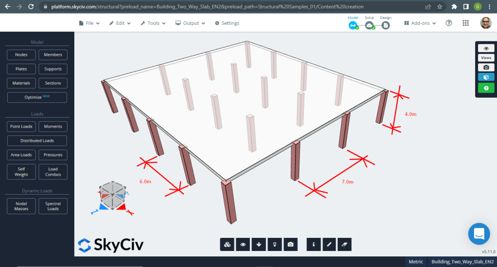 Two-way Slab Design Example