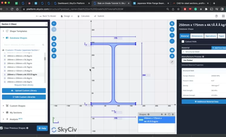 Importing Custom Data into Section Builder