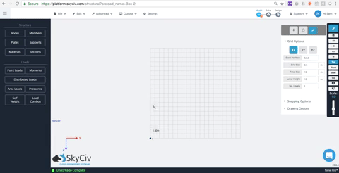 grids-on-skyciv-structural-software