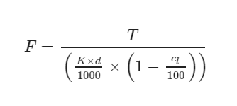 clamp_force Clamp Force Calculator