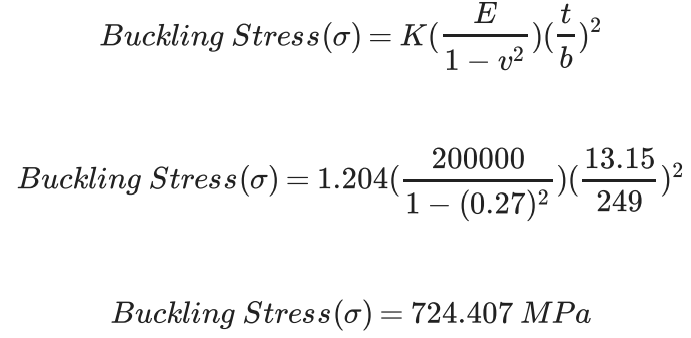 Plate Buckling Calculator