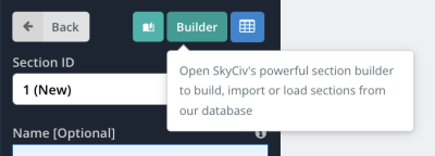7 Access Section Builder